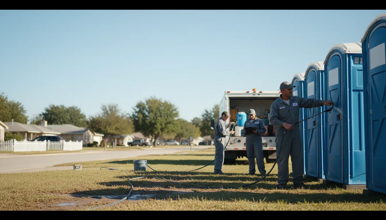 Long-Term Portable Toilet Rental in Anson, TX near me